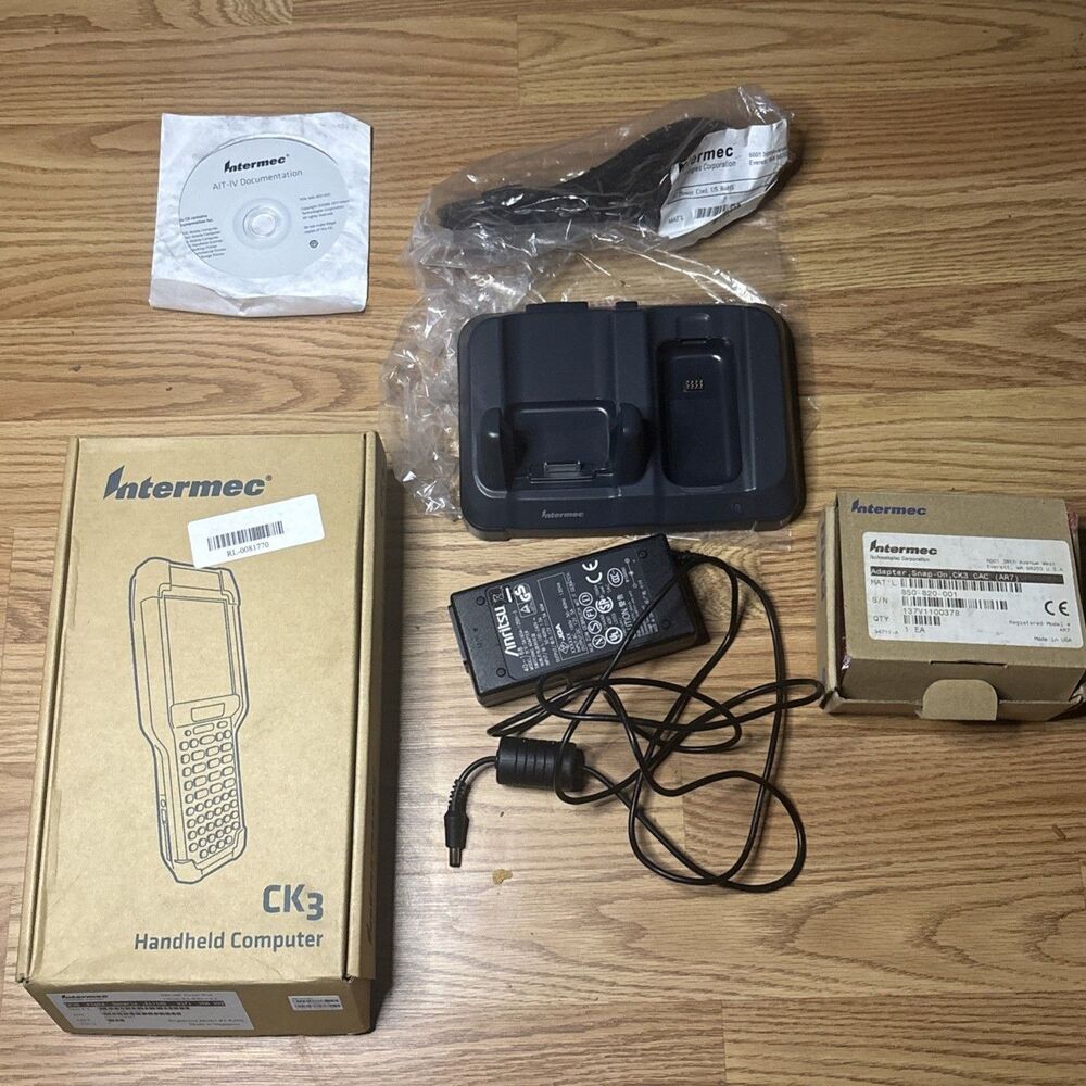 Intermec CK3 CK3G20B01E100 With Charging Base And More Condition Read Desc